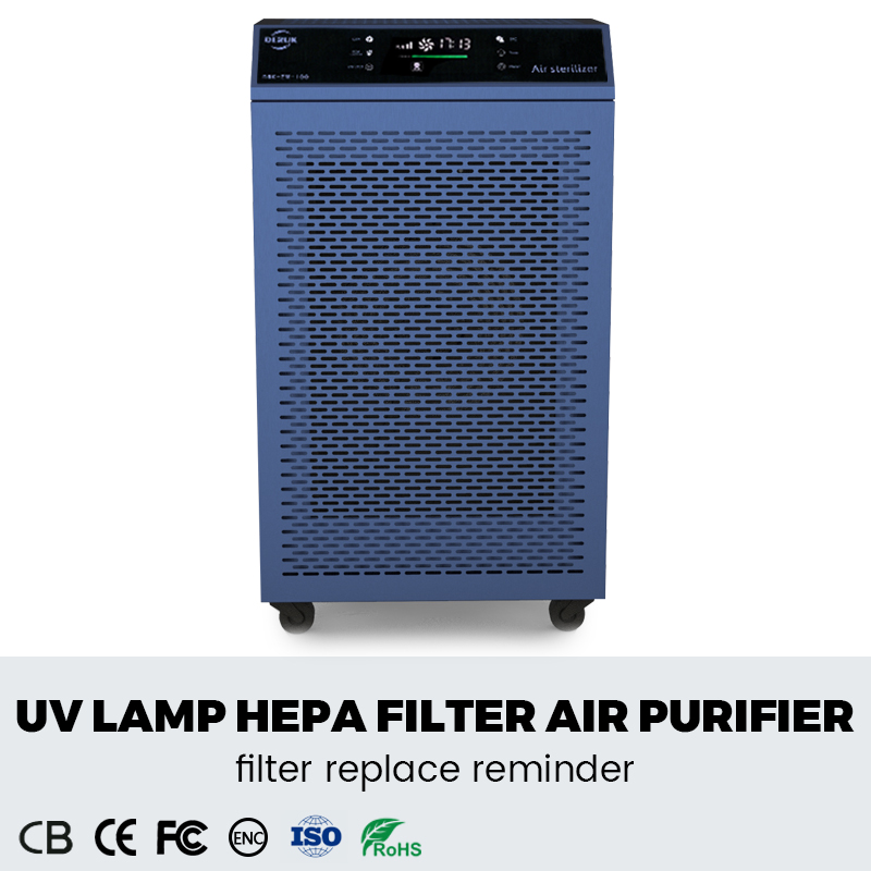 Purifier aer ózóin cliste Modh nua steiriliú