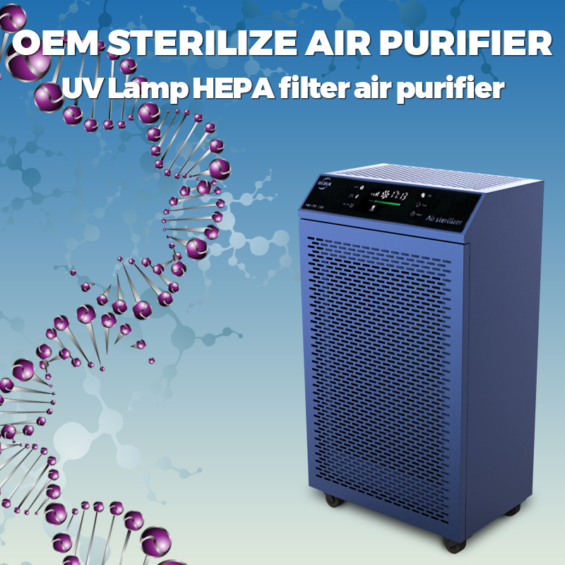 Purifier aer ózóin cliste Modh nua steiriliú