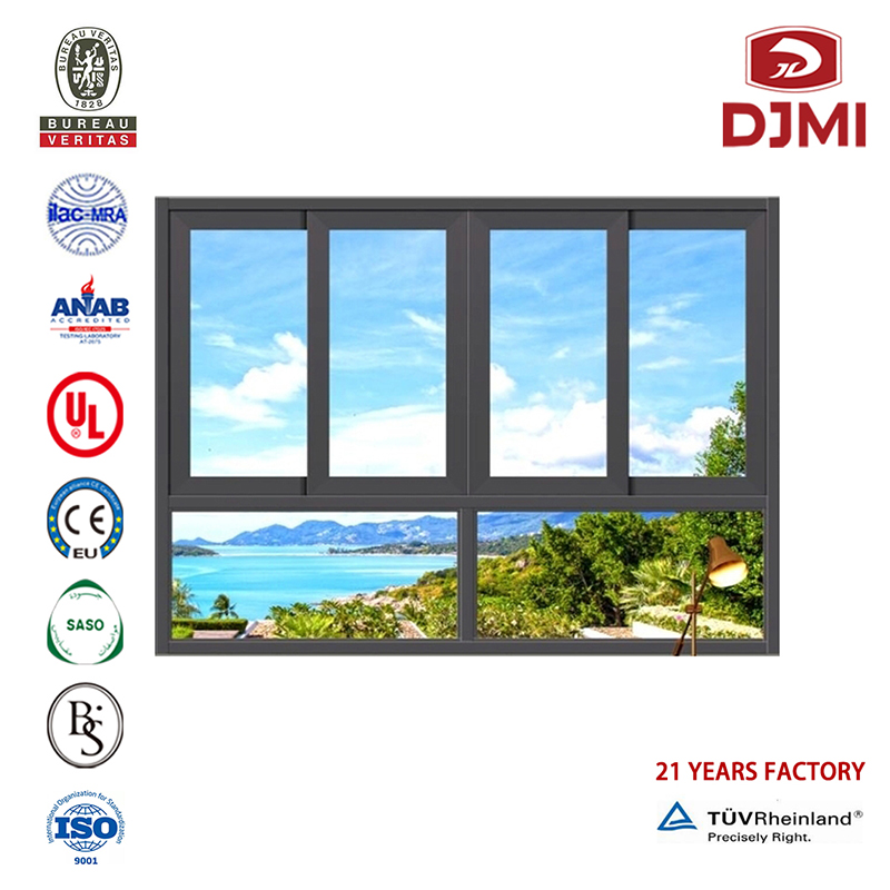 Professional As2047 Standard Aluminium Windows Supplier High Performance Window Sliding Doors New Disain with Fly Screen Aluminum Alloy Frame Windows Brand New Commercial Grade Sound Proof Windows