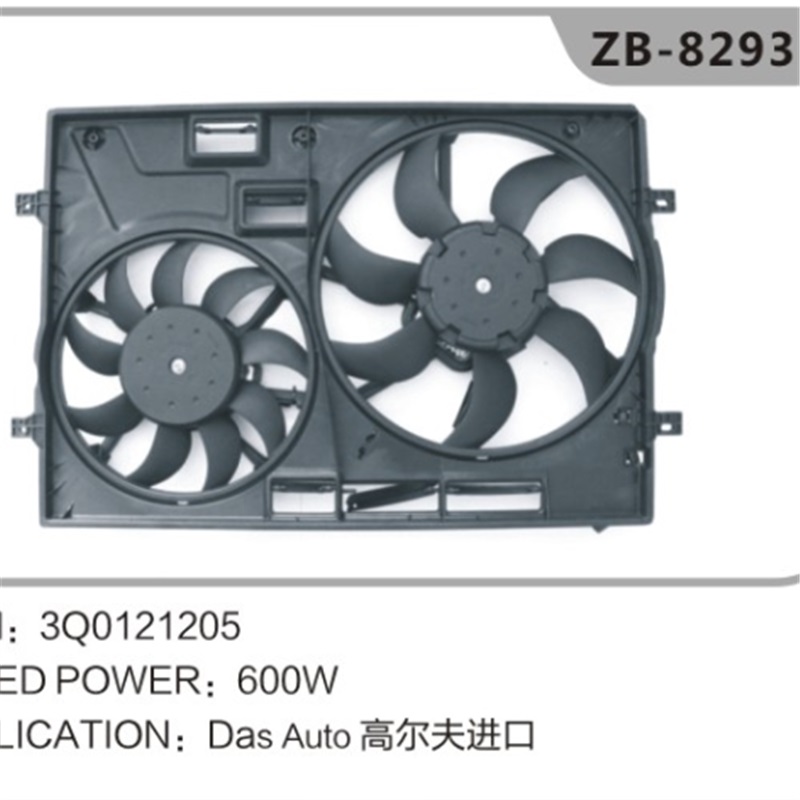 3Q0121205 Radiaator Jahutusventilaator VW GOLF jaoks