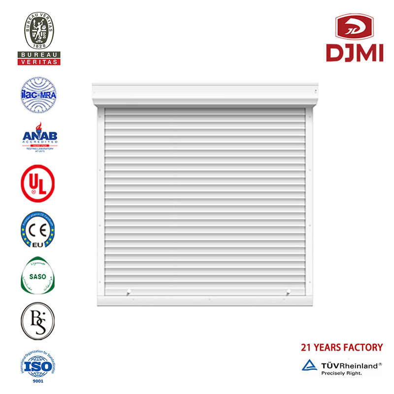 Professional Factory Price Aluminum Roll Up Odav automaatne sektoripõhine Garaaž Door New Disain Electric Aluminum Roll Up Modern Grage Garage Door Motor New Sound Insulation Manufactuer Security Garage Door Remote