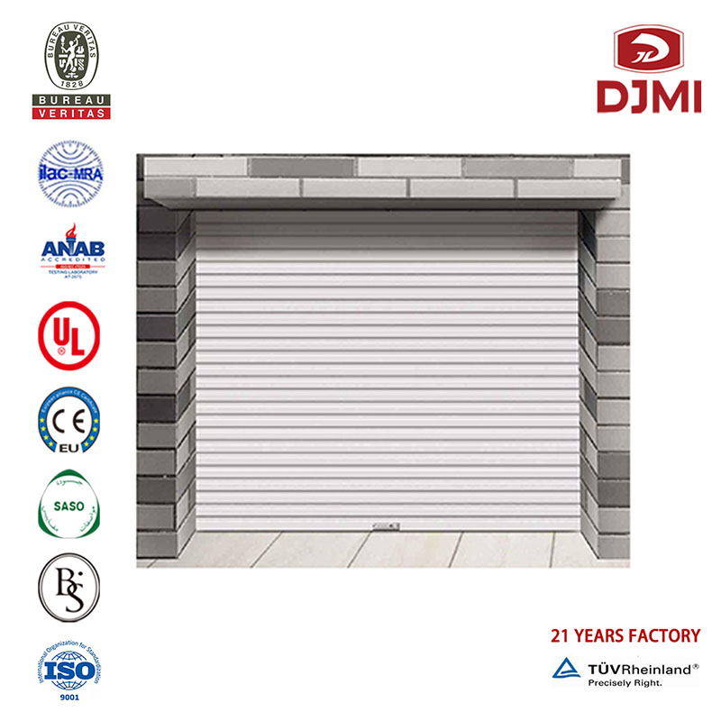 Multifunktsionaalne rullimine Automaatne tõste Alumiinium Garaage Door Professional Factory Hind Aluminum Roll Up Odav Sektional Garage Door New Disain Electric Aluminum Roll Up Modern Grage Door