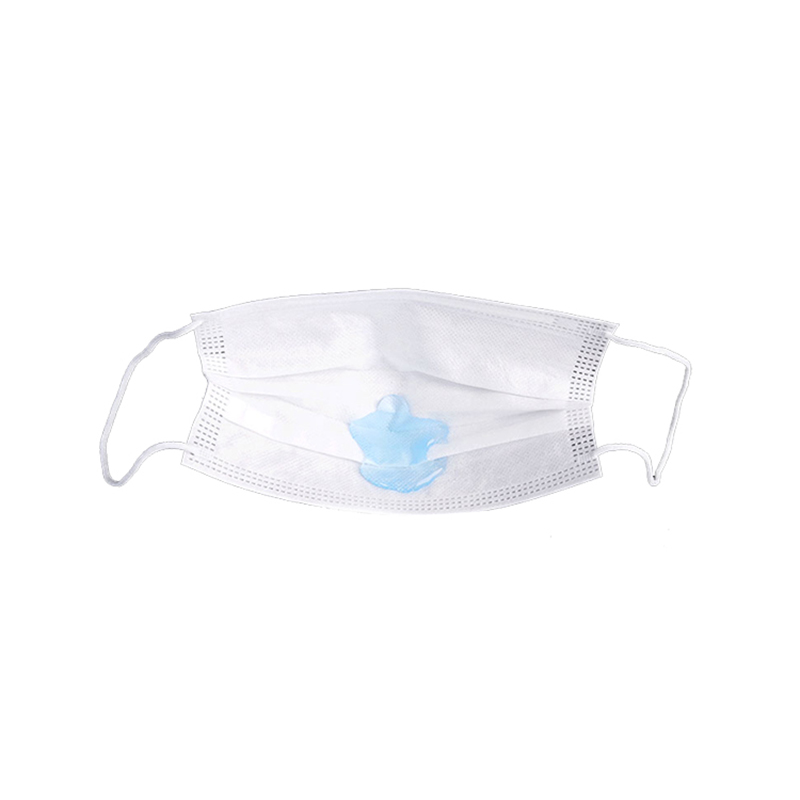 3-kihiline mask, ühekordne mittemeditsiiniline mask, HD-01White