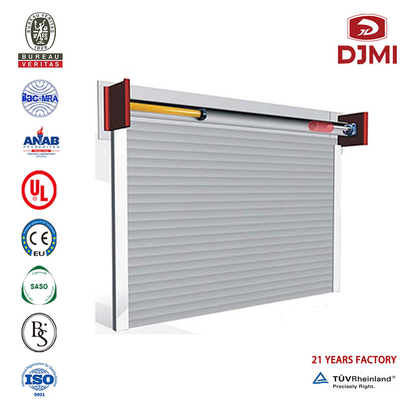 Kohandada Factory Price Aluminum Odav Kaubanduslik Garaaž Door Multifunktsionaalne Rull Up Automaatne tõste Aluminum Garaage Professional Factory Hind Aluminum Roll Up Odav sektsiooniline uks