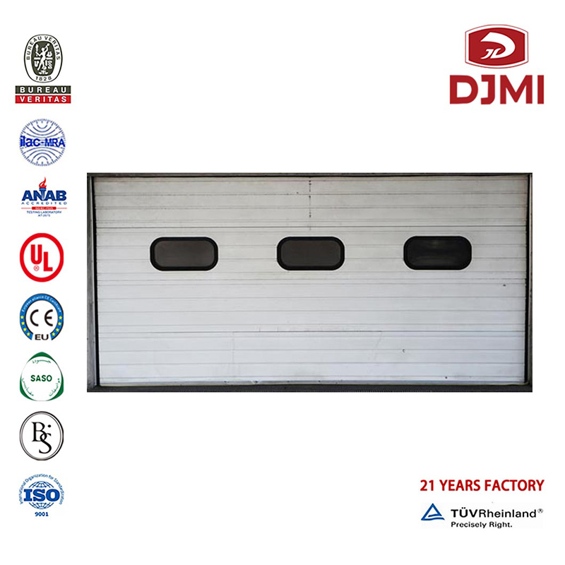 New Disain Double Layer Slat Aluminum Roller Metall Building Doors Sectional Door Brand New Factory Price Aluminum Roller Home Door Overhead Garage Hot müük Best Aluminum Door Disain Quality Garage Doors