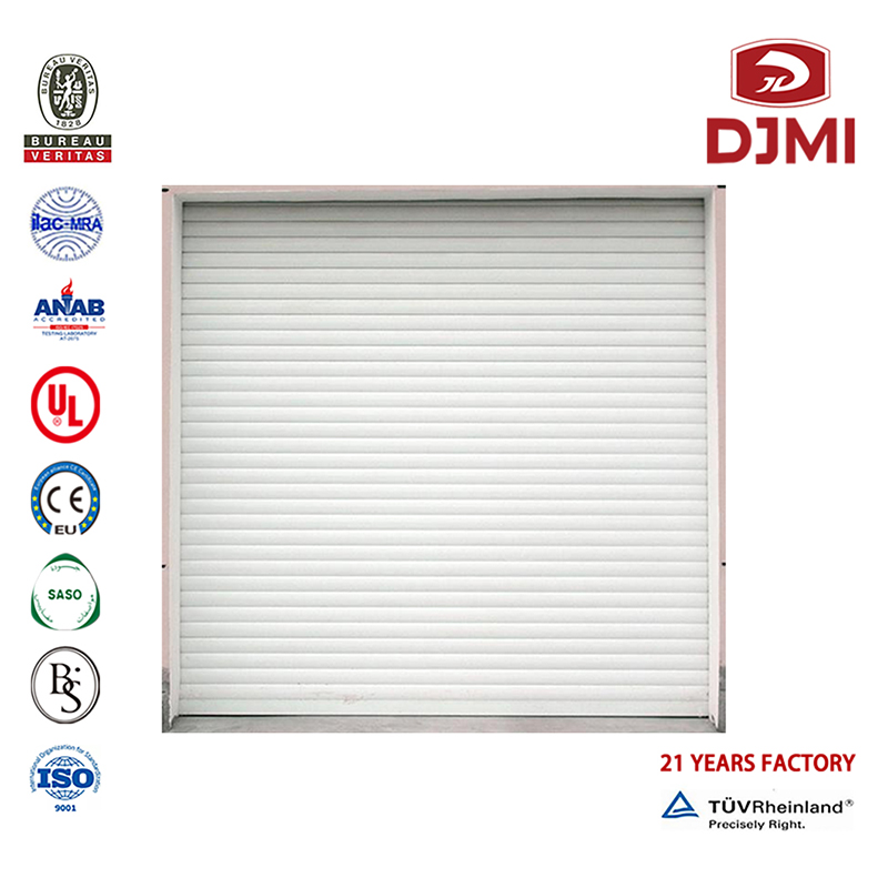 Multifunktsionaalne külm isolatsioon Ülemaailmne Terane Kaasaegne Garaažiuks Professional Rull Up Aluminum Paneel Overvhead Door Wood Garage Door New Disain Modern Doors Fire Rated Garage Overge Door