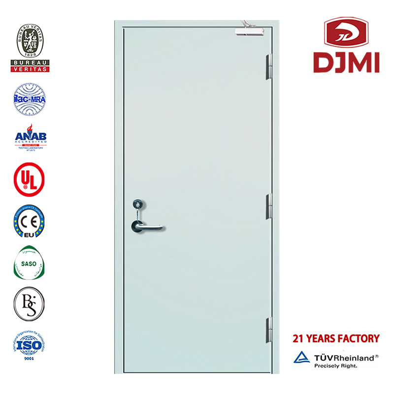 Hiina Factory Doors China Suppliers Good Price 3 tundi Steel Fire Rated Door High Quality Best-Sale Security Flush Ul Flat Steel Fire Door Chef Doors with Glass Intertek Europe Rated Rated Stainless Steel Hotel Fire Door