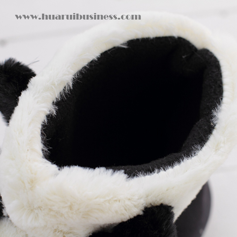 Panda naised, soojad pahkluu saapad, pehmed plush saapad, hubane plush saapad