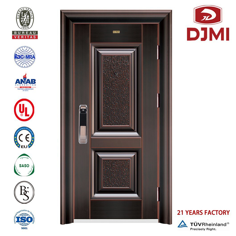 Mark New King Doors Hiina Luxury Security Steel Front Door Disains Hot müük Türgi turvauksed India peadisain Flush Door Customize Latim Disain Security Steel Made in China Hollow metal Doors
