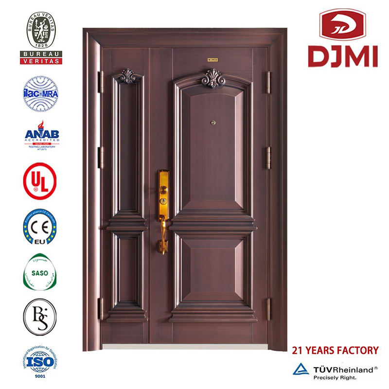 New Disain Good Cheap Iron Residential Entry Doors Main Door Designs Brand New King Doors Brand New King Doors Hiina Luxury Security Steel Front Door Designs Hot müük Türgi Security Doors India peadisains Flush Door