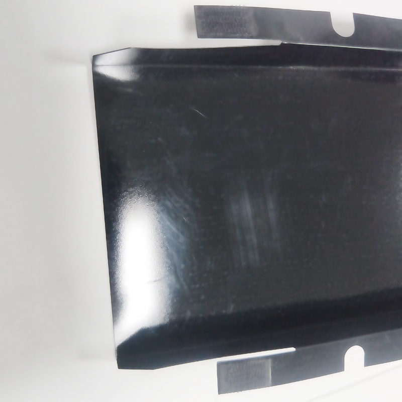 Bileog inslithe ceallraí cumhachta Gasket inslithe dubh 0.5mm Bileog inslithe ríomhaire ard-teocht resistant a mhúnlú saincheaptha