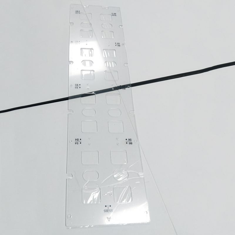 Clúdach inslithe ceallraí Bopu Clúdach 3.1MMPC Clúdach Módóra Ceallraí Boird Trédhearcach