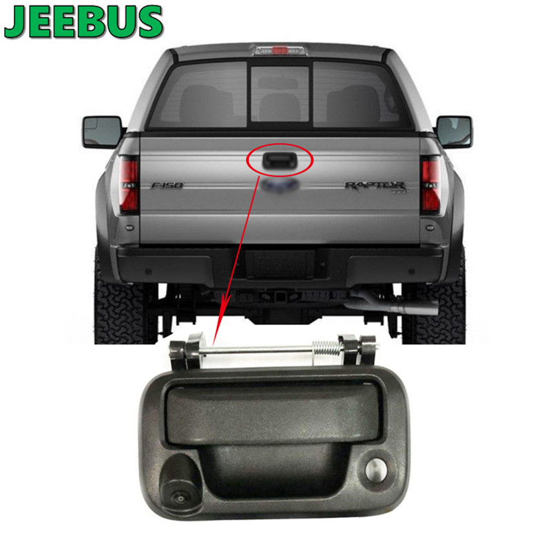 Auto HD Night Vision Parking Reverse Backup Car Video Sabgate Handle Camera Ford F150 2004-2014 F250 350 450 550 2008 -2014 Super Duty 2008-2016