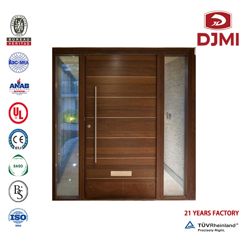 Odavad dekoratiivsed Plywood Wood Doors Dubai Teak Wood Hind Indias Kohandatud Sliding Track Teak Doors Polish Color Wood Artistic Door Design New Seadistused Lihtne puidukirje Kaasaegne Tahke Välisuks