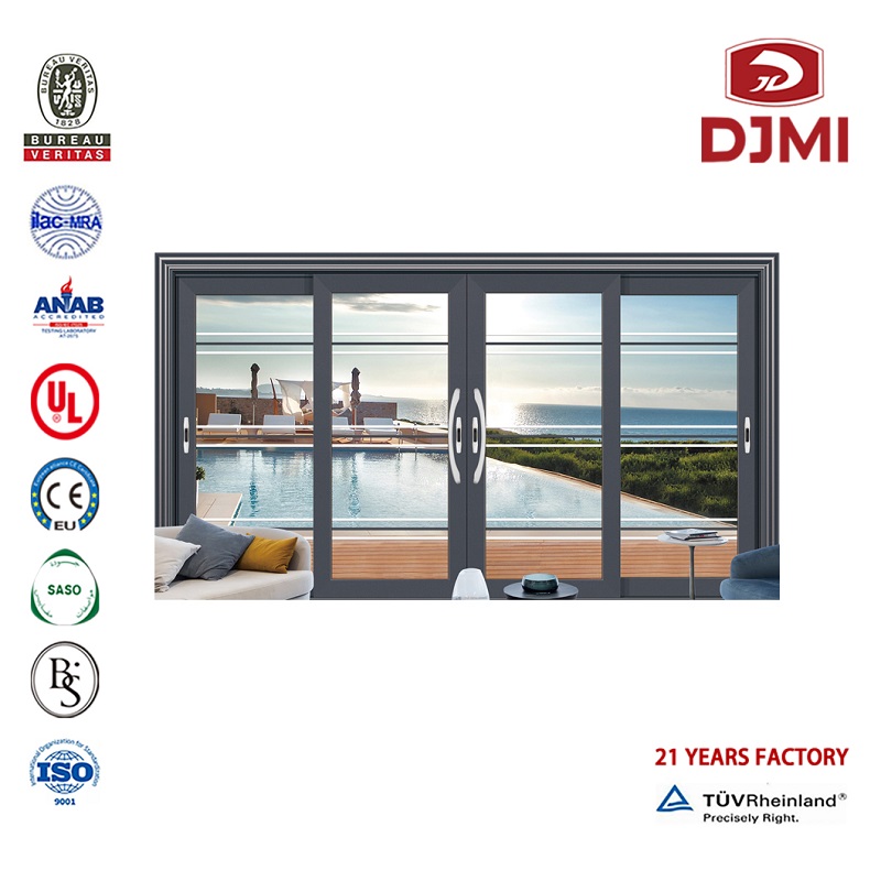 Glding Glass Commercial Commercial Aluminum Door and Frame Brand New Sliding Lining Sand Grey Color Aluminum Gliting Glass Factory Outlut Narrow Frame Aluminium Slide Door Hot Müügil Zen Designs Interior Magnetc Slim Narrow Frame Alumi...
