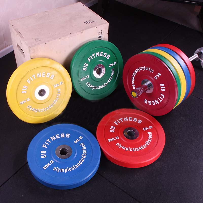 Leadman Weight Plaadid Müü hästi Weight Barbell Plate Gym Fittness Gym Weight Plaat Bumper Plaadid Kummist