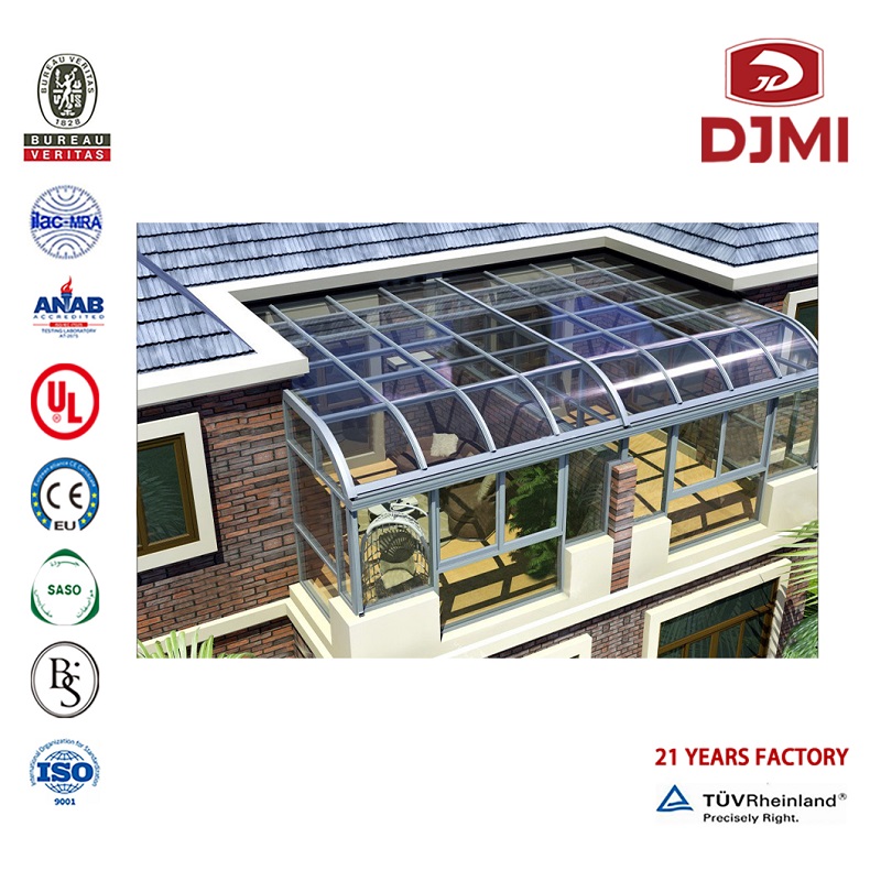 Factory Best Seller New Disain Aluminum Glass Sun Room New Panels to Sale Tea Sunroom House Mõistlik Kohtumine Klaas Room Brand New Odav Mööbel Müügiks Tempered Klaas Balcony Sunroom Shanghai Factory Price Winter Garden