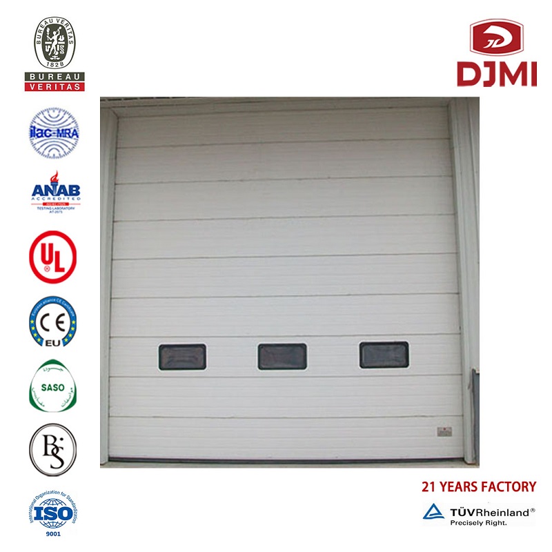 New Disain Steel with Pu Sectioanl Gate 9*8 Sectional Overhead Garage Door Brand New Black Overhead Sectional Lifting 9*8 Electric Garage Door Hot automatic Overlead Pu Doors Steel Garage Door