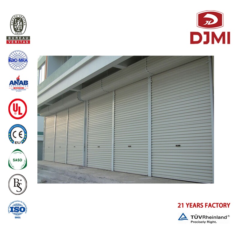 Kaubamärk Uus alumiinium raam Pvc Material Electric Roll Up Garage Door Tootja Kuum müük Polükarbonaadiga Glass Good Quality Garage Door Kohandamine Puhasta Pvc Garaaž Tootja