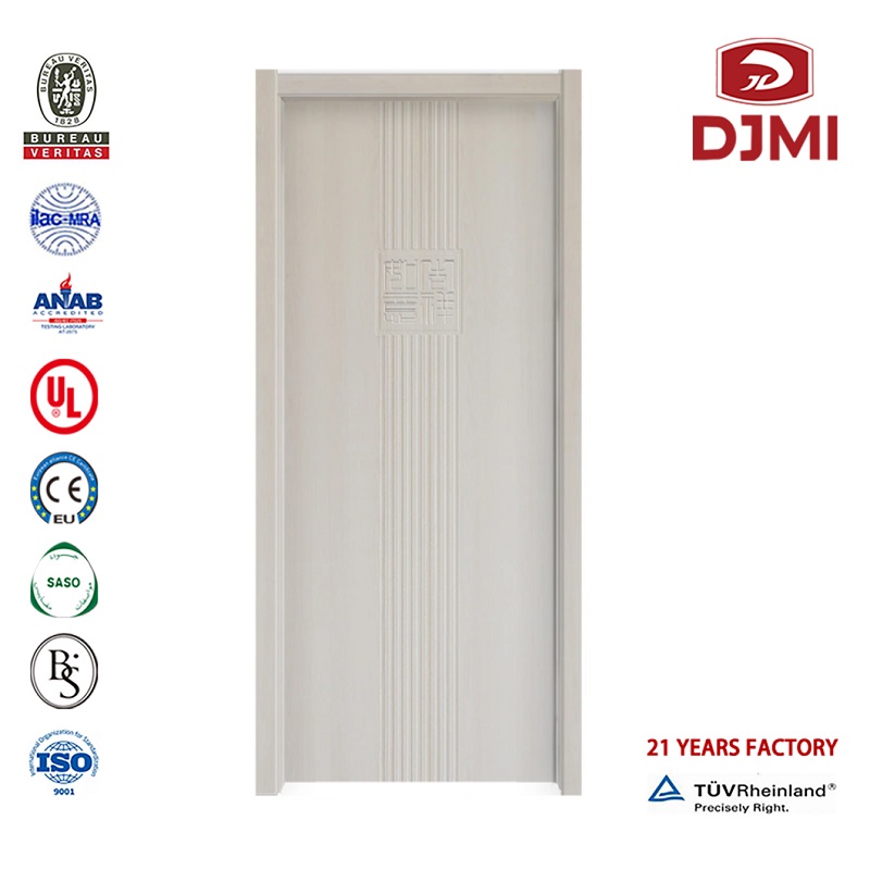 Quality New Seadistused Melamiin Flush Wood Iron Entrance Door Hotel Apartment Mdf Sisemine Hiina Factory Lihtne Modern Modern Wood Melamiin Lõpeta uks Disaining Steel Entrance Wood Soomuspuidust Double Doors Building Materials Melamiin...