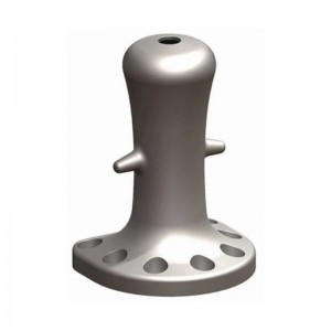 Cast Iron Steel Single/topelt Bit Bollard Iron Mooring Bollard Dock Yard Dolphin Ship Yard