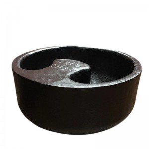 Laeva laev Cast Steel Recessed Bitt Bollard