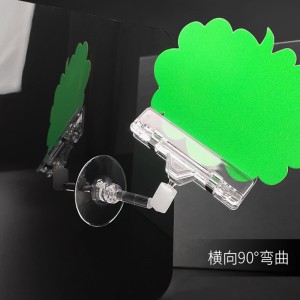 PP-716 klambri hinnasildi hoidja kleebise hoidja ribariili sildihoidja klambrid kaupluse kaupluse klamber