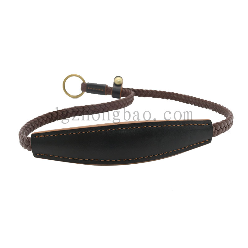 Braided Leathar Pet Leash