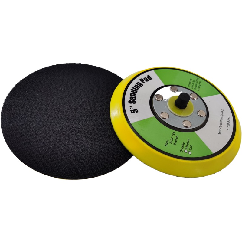 Pad Tacaíochta 5inch 125mm M14 Snáithe Ar ais Pad Do Grinder Uillinn Sander Sander Sanding Disc Backing Pad Power Power Toolories Accessories