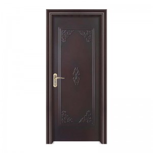 2021 dearadh nua doirse wpc péinteáilte fráma dorais wpc dorais d’árasán ospidéil