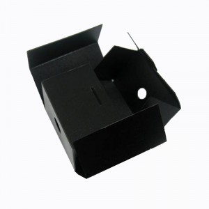 Bileog Inslithe Bopu Black PC, Gasket Inslithe Frithsheasmhach Ardteochta, Bileog Mylar Fillte Éascaithe Lasair