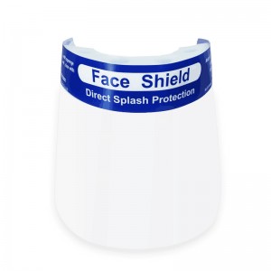 2021 Suur Lääts Läbipaistev uduvastane mullinäo kaitsekilp elastse peapaelaga