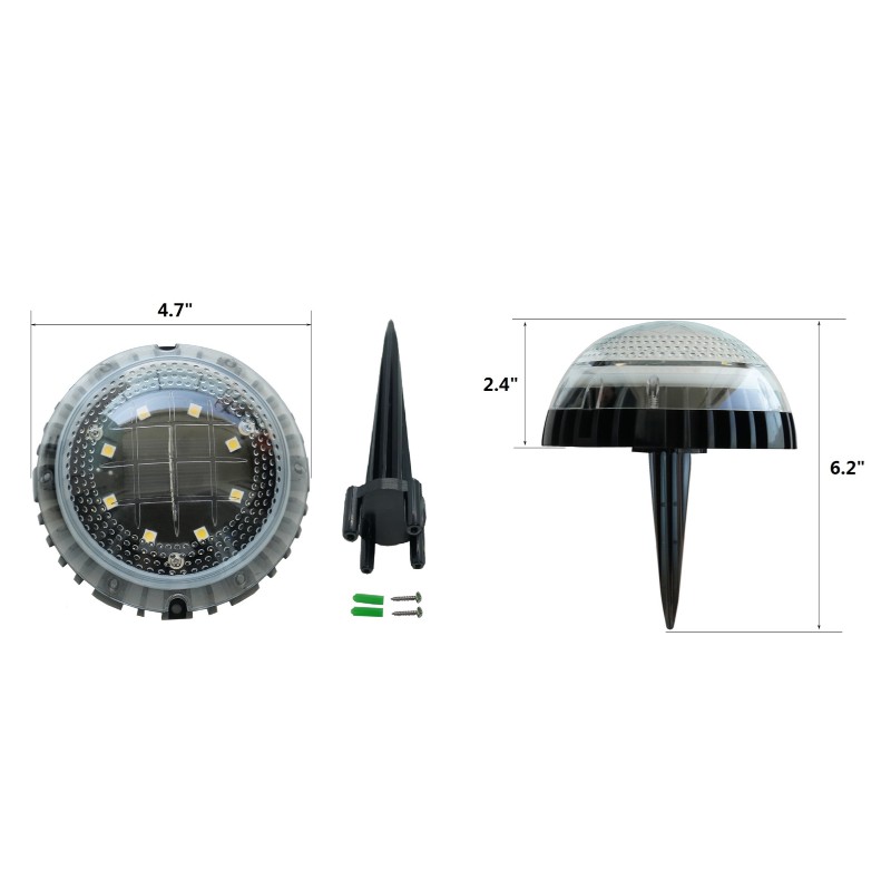 Soilse gairdín lampa talún gréine