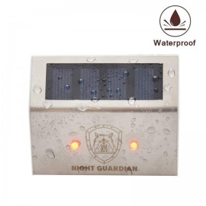 Päikeseenergia jõul töötava punase silmaga pro LED hundi juht Määrab valguse