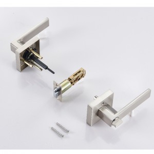 S7802 Glas Lever iontrála keyed le haghaidh doras seachtrach, doras tosaigh, knob doras tromshaothair