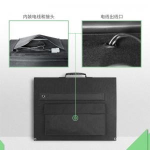 80W Päikese voltimiskott