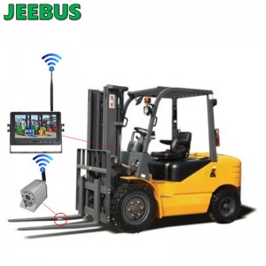 Forklift Truck 7 orlach Gan Sreang WIFI Camera Córas Páirceála Monatóireachta DVR