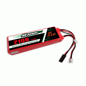 ETOP POWER 2100mAh (A) 20C 2SS 6.6V Ceallraí LiFe don Glacadóir & Tarchuradóir