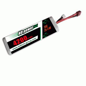 HD POWER 4200mAh 70C 2S 7.4V Ceallraí crua Cás carr RC