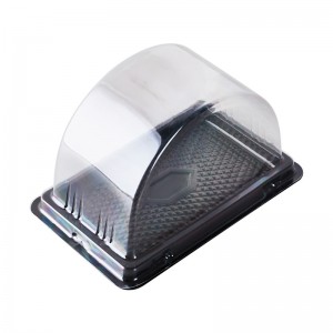 Eco Friendly Biodegradable Compositable Cake Packing Box keskkonnasõbralik blisterpakend kookidele