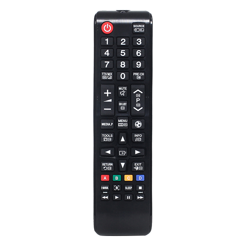 Díol coitianta agus te 44 eochracha cianrialtán seinnteoir DVD cianrialtán teilifíse IR \/ 2.4Ghz samsung do chianrialtán teilifíse faoi stiúir lcd
