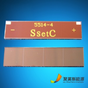 Painéil ghréine le haghaidh áireamháin Painéal gréine sileacain éagruthach faoi dhíon