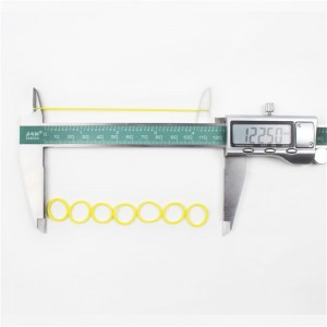 Fáinne strapping banda rubair bouquet sonraí dath aon-uaire dath díreach méid fáinne strapping leaisteachas ard agus friotaíocht ag dul in aois fáinne rubair