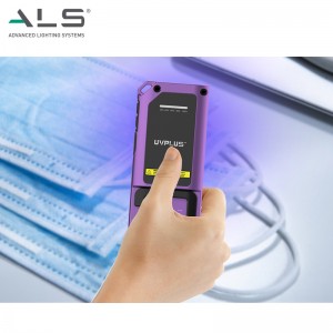 Intelligentne UVC pihuseadme disinfoektor taskulambiga