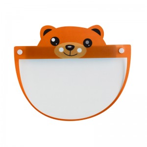 Algseadmete valmistaja hulgimüügi moeohutuse taaskäivitamine Puhasta Plastikute Nägemise Kilp