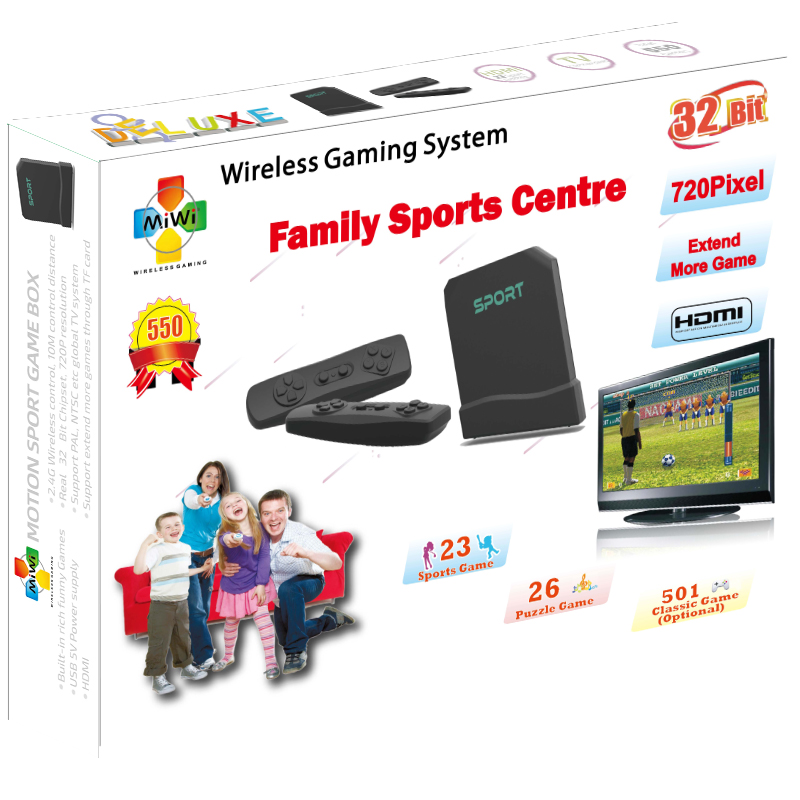 Cluiche Teilifíse Spóirt gan sreang 32Bit BL-5002A 2.4G