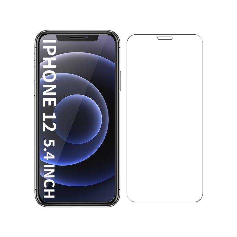 Kuum 9H Premium Tempered Glass Screen Film for Apple Iphone 12 mini Screen Protector