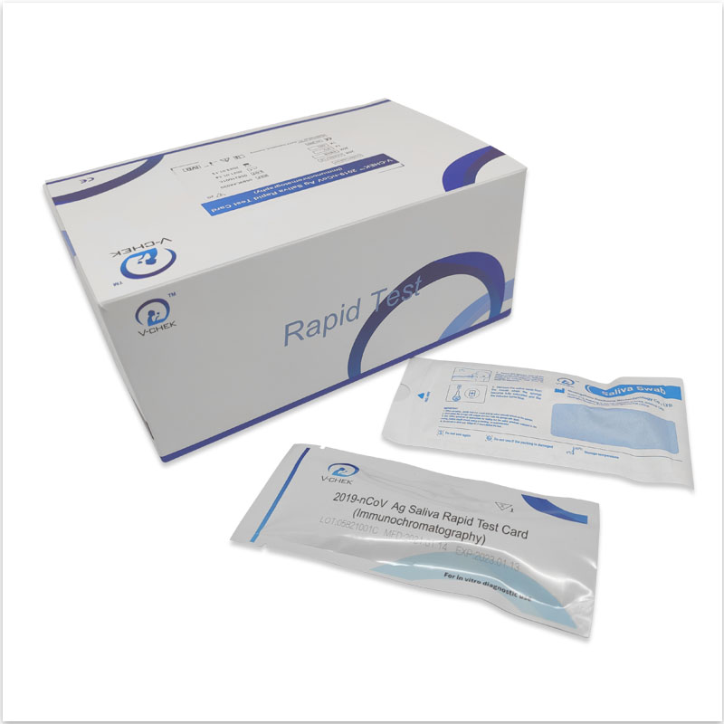 V-CHEK ™ 2019-nCov Ag Cárta Tástála Mear (Immunochromatography)