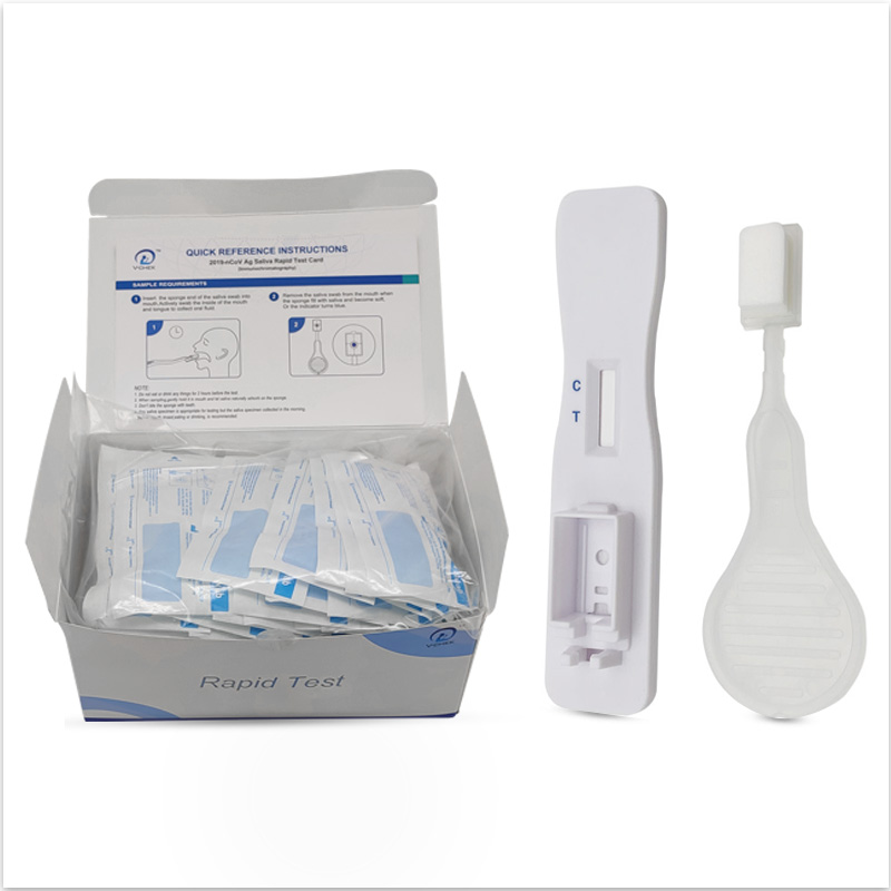 V-CHEK ™ 2019-nCov Ag Cárta Tástála Mear (Immunochromatography)