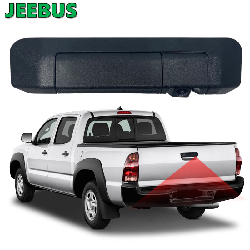 Pickup Truck Camera HD Night Vision Doras uiscedhíonach Láimhseáil Droim ar Ais Amharc Cúil Athsholáthar Ceamara Toyota Tacoma 2005-2015